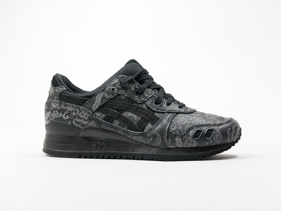 Asics Gel Lyte III Black Leather Wmns - H7S5L-9090 - TheSneakerOne