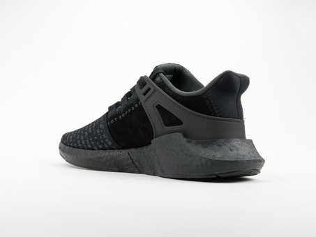 adidas EQT 93/17 Triple Black - - TheSneakerOne