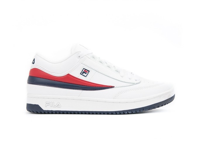 fila white red blue