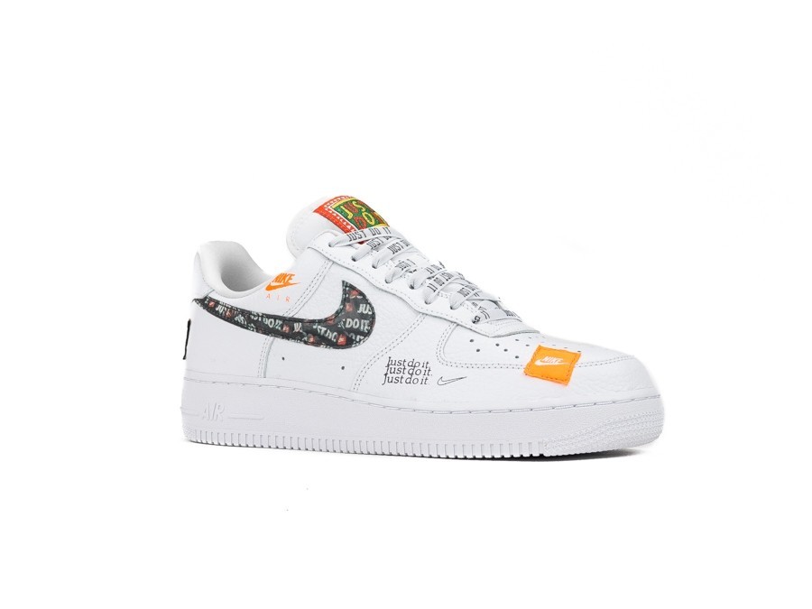 air force 1 premium just do it white