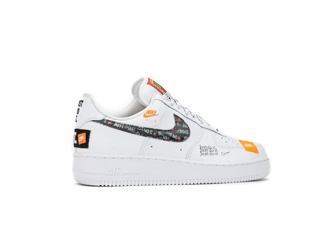 nike air force 1 just do it white and orange