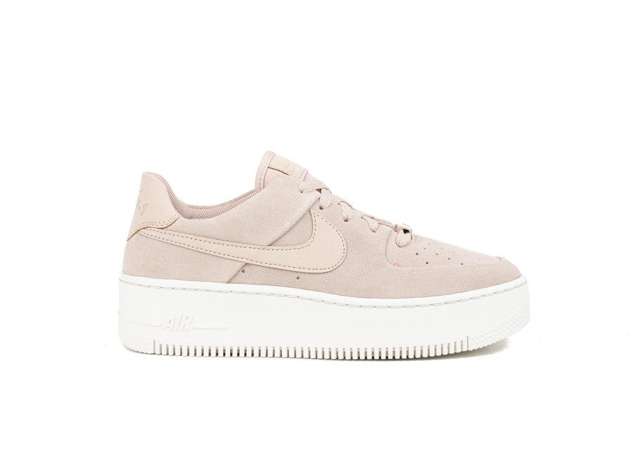 NIKE WMNS AIR FORCE 1 SAGE LOW PARTICLE BEIGE - AR5339-201 - TheSneakerOne