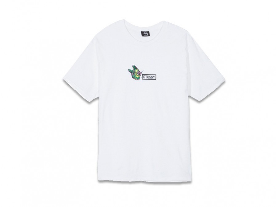 STUSSY BUTTERFLY TEE WHITE-1904258-WH-img-1