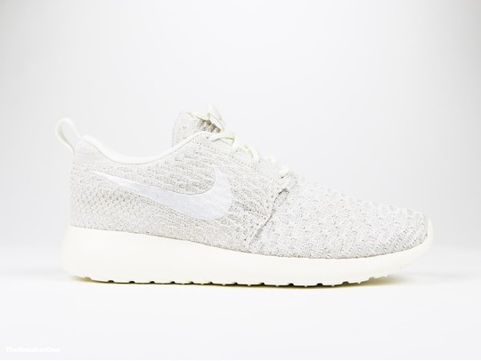 nike roshe one flyknit beige