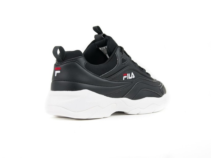 fila ray low wmn black