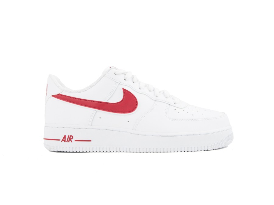 NIKE AIR FORCE 1 07 3 WHITE GYM RED- Zapatillas Sneaker - AO2423 