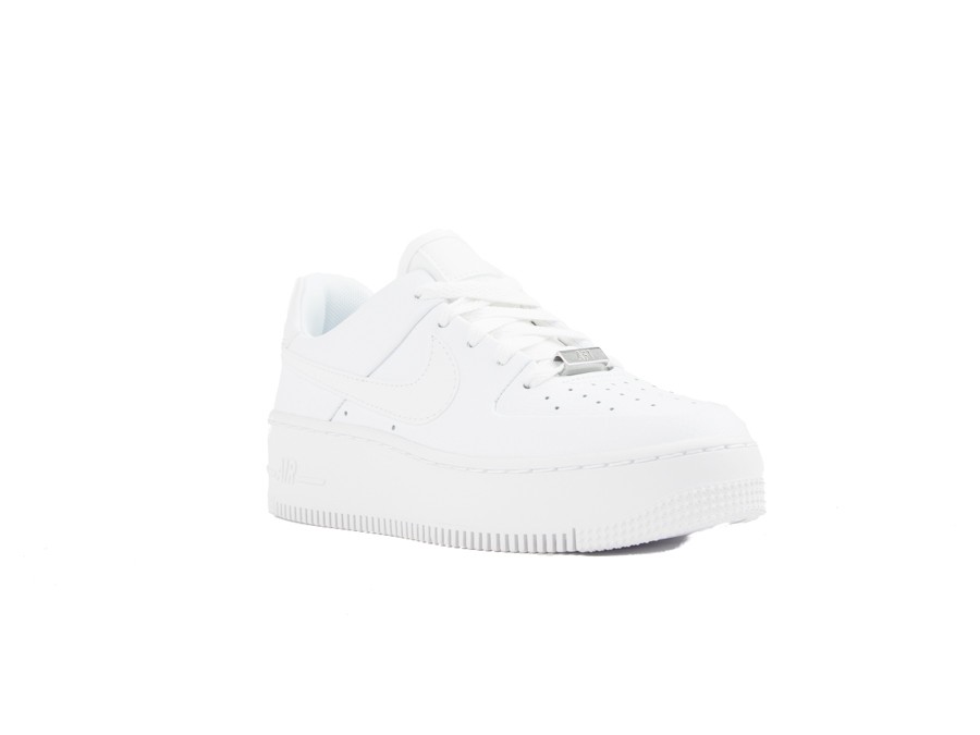 hélice Anónimo Economía NIKE WMNS AIR FORCE 1 SAGE LOW WHITE - AR5339-100 - - TheSneakerOne