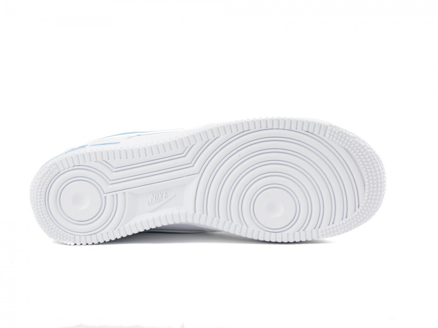 Nike Air Force 1 07' Γυναικεία Sneakers White / Metallic Silver DD6629-100