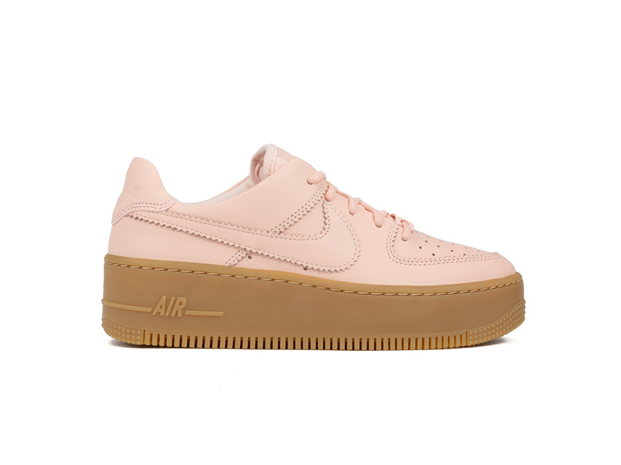 NIKE FORCE 1 SAGE LOW WOMEN CORAL-WASHED CORAL - AR5409-600 - mujer - TheSneakerOne