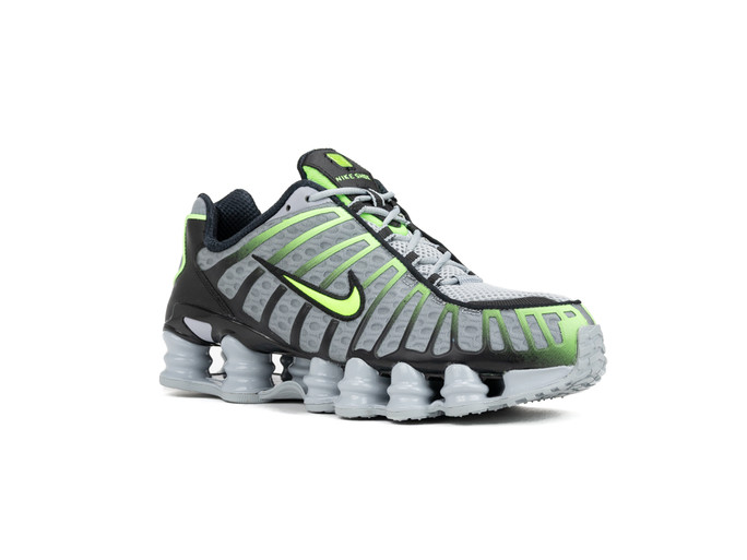 nike shox tl lime blast