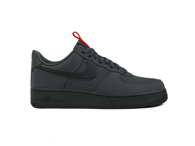 NIKE AIR FORCE 1 07 ANTHRACITE BLACK UNIVERSITY RED BLACK - BQ4326-001 -  proximamente - TheSneakerOne