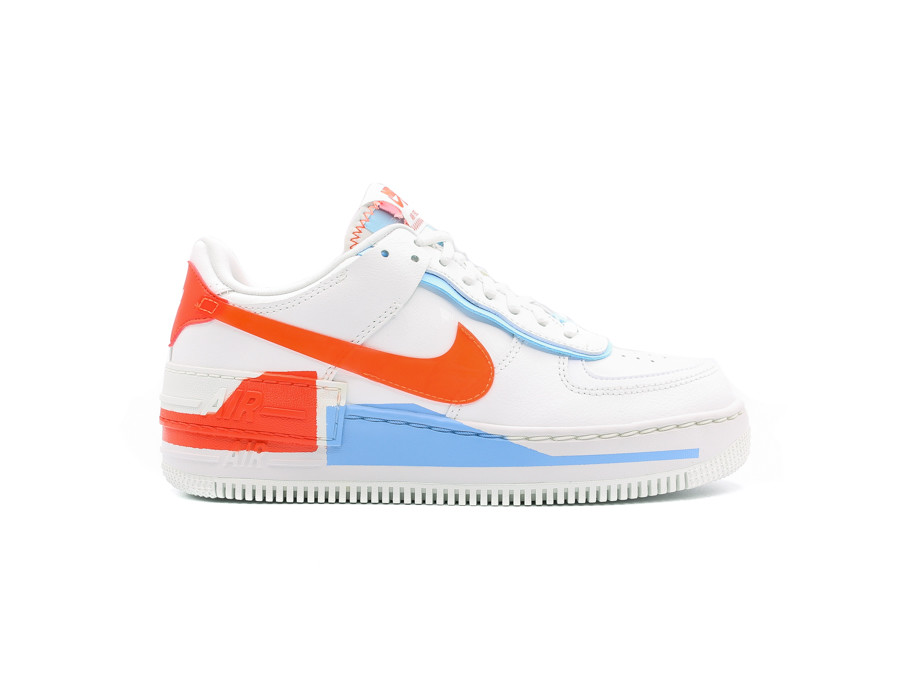 Agradecido Llave Limpiamente NIKE AIR FORCE 1 SHADOW SUMMIT WHITE ORANGE - CQ9503-100 - SNEAKERS MUJER -  TheSneakerOne