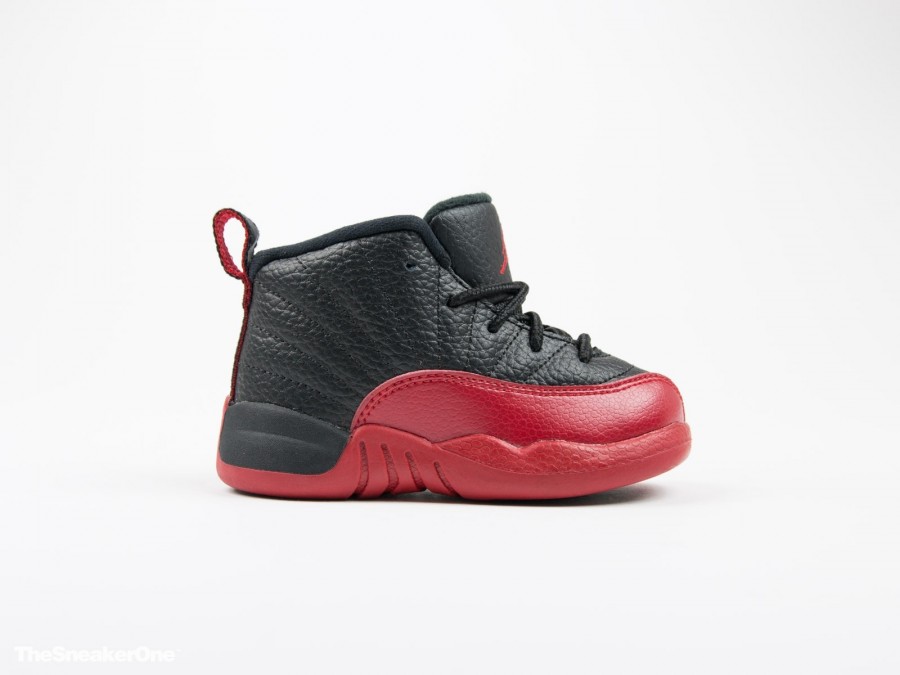 Jordan Retro XII Flu Game negra roja niño - 850000-002 - TheSneakerOne