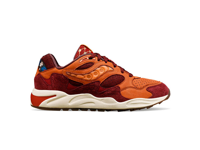 SAUCONY GRID SHADOW 2 RUST DRAGON