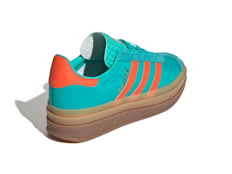 ADIDAS GAZELLE BOLD W VERDE NARANJA