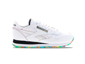 REEBOK CLASSIC LEATHER WHITE PRIDE