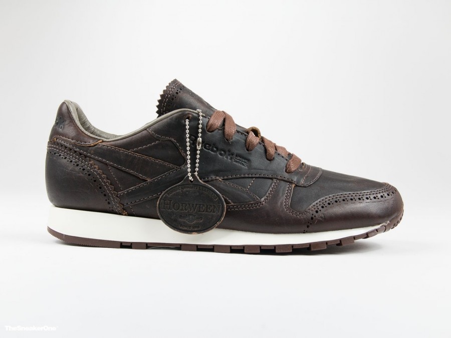 Reebok Classic Leather Lux Horween Brown - AQ9960 - TheSneakerOne