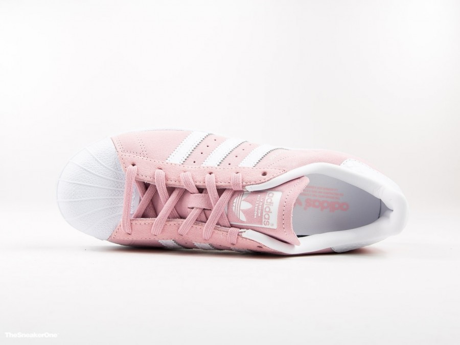 Adidas Superstar femme Rose / Blanc S76155