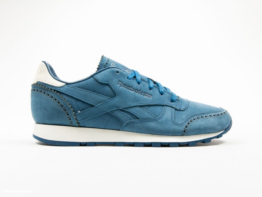 Reebok Classic Leather Lux Horween Noble Blue - AQ9962 - TheSneakerOne