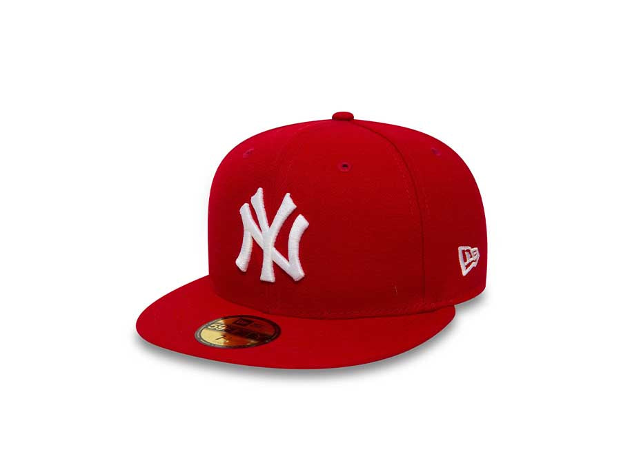 Gorra New Era 5950 League Essential NY Yankees roja