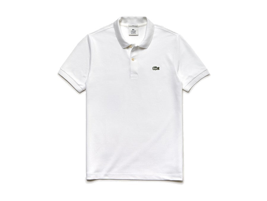 POLO LACOSTE STRETCH MINI PIQUE NOIR