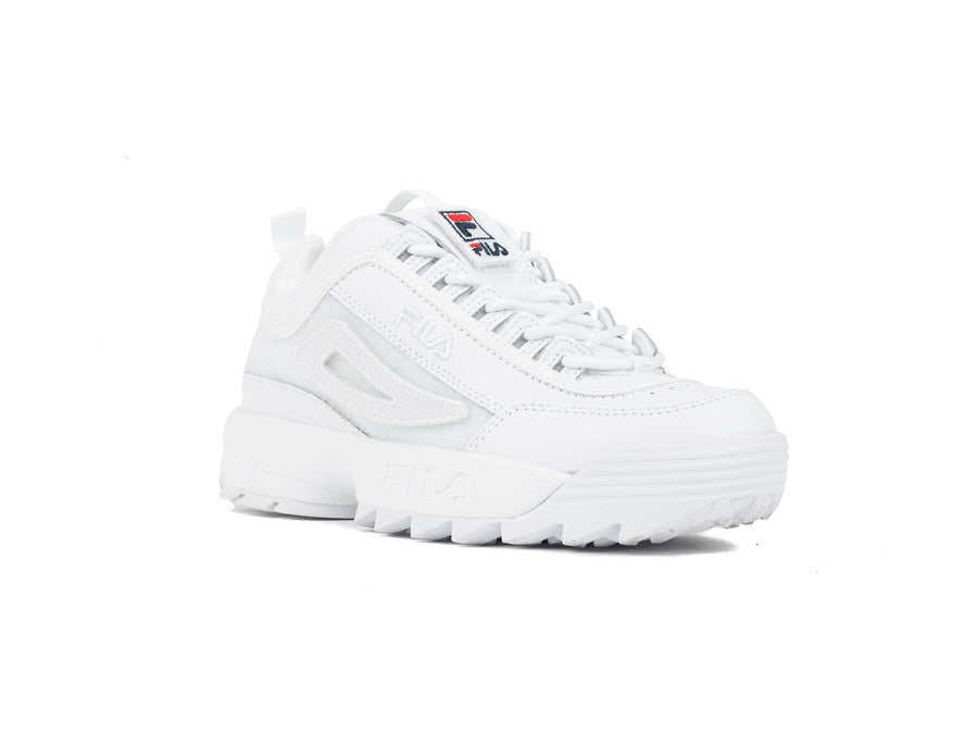 FILA DISRUPTOR II PATCHES WMN WHITE