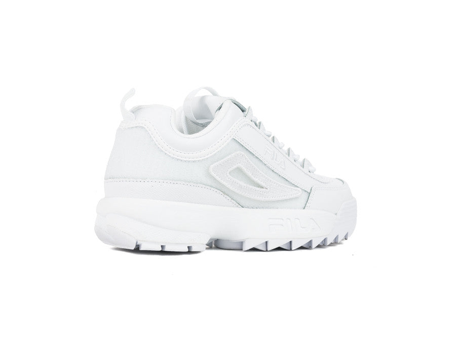 FILA DISRUPTOR II PATCHES WMN WHITE