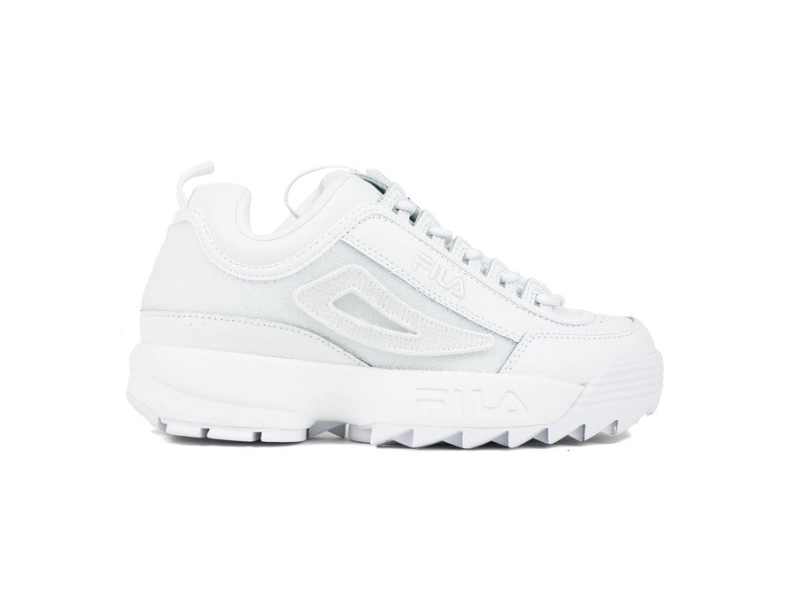 FILA DISRUPTOR II PATCHES WMN WHITE
