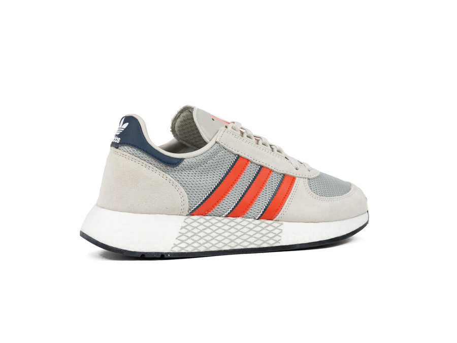 ADIDAS MARATHON TECH GREY RED