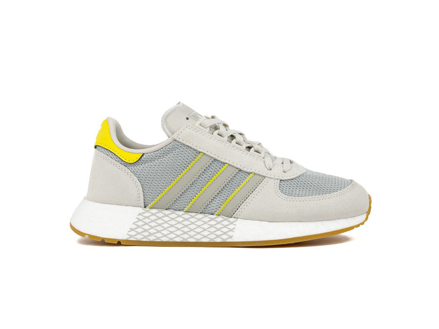 ADIDAS MARATHON TECH W GREY YELLOW