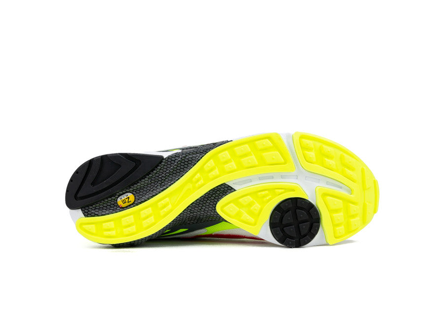 NIKE AIR GHOST RACER WHITE ATOM RED NEON YELLOW