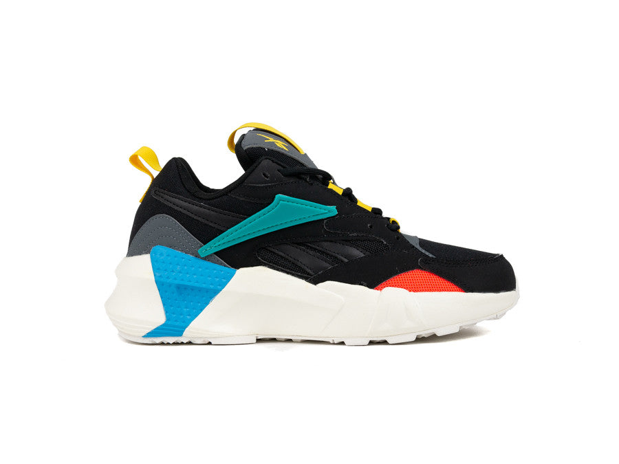 REEBOK AZTREK DOUBLE MIX P BLACK ALLOY TEAL GEM