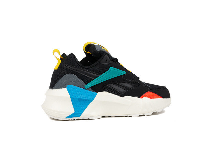 REEBOK AZTREK DOUBLE MIX P BLACK ALLOY TEAL GEM