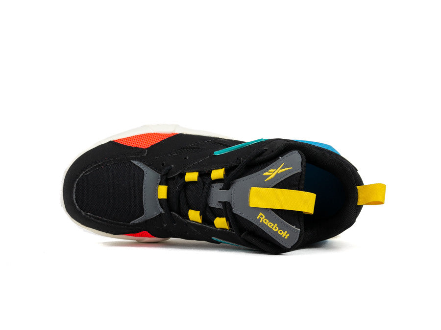 REEBOK AZTREK DOUBLE MIX P BLACK ALLOY TEAL GEM