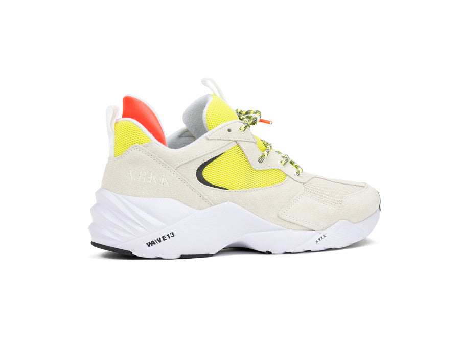 ARKK KANETYK SUEDE W13 OFF WHITE NEON