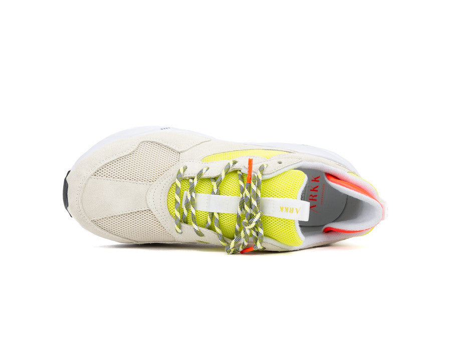 ARKK KANETYK SUEDE W13 OFF WHITE NEON