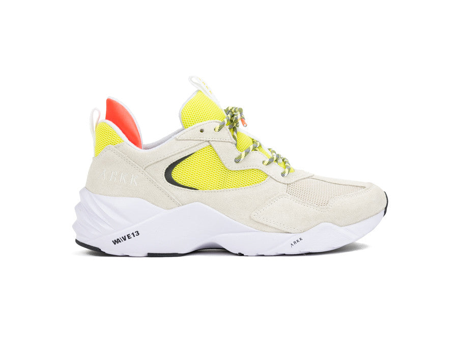 ARKK KANETYK SUEDE W13 OFF WHITE NEON