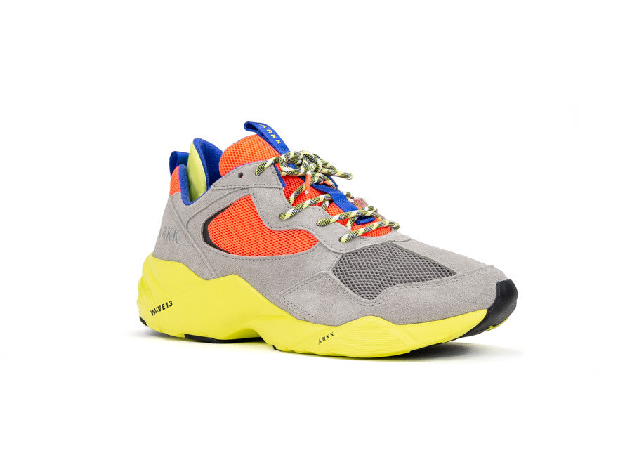 ARKK KANETYK SUEDE W13 ASH NEON LIME