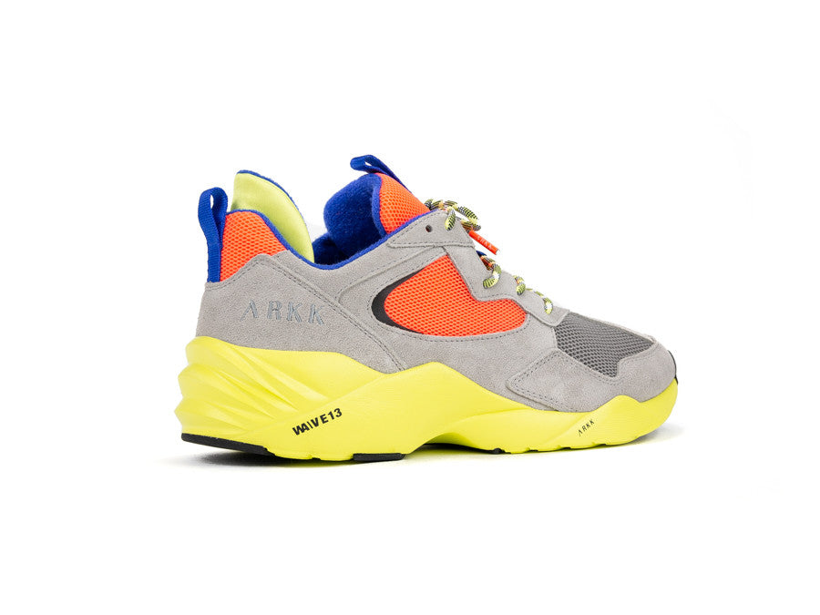 ARKK KANETYK SUEDE W13 ASH NEON LIME