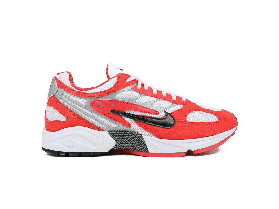NIKE AIR GHOST RACER TRACK RED BLACK-WHITE-METALLI