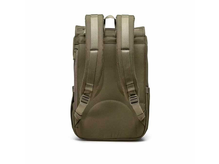 MOCHILA HERSCHEL LITTLE AMERICA MID VOLUME GREEN