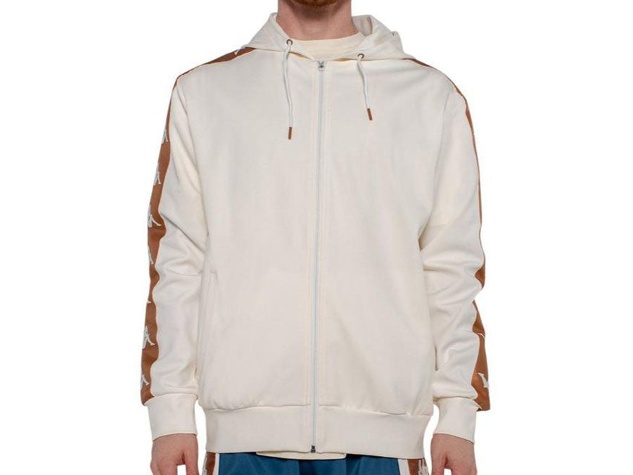 CHAQUETA KAPPA 222 BANDA WHITE ANTIQUE