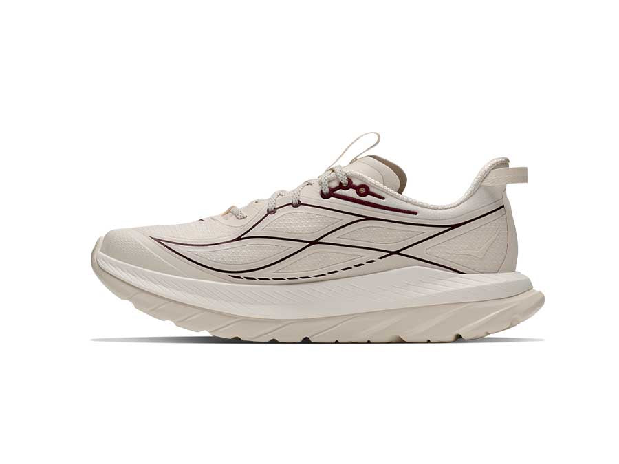 Hoka W Mach Remastered Alabaster Cherry Syrup