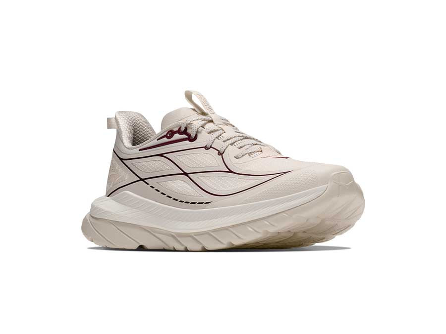 Hoka W Mach Remastered Alabaster Cherry Syrup