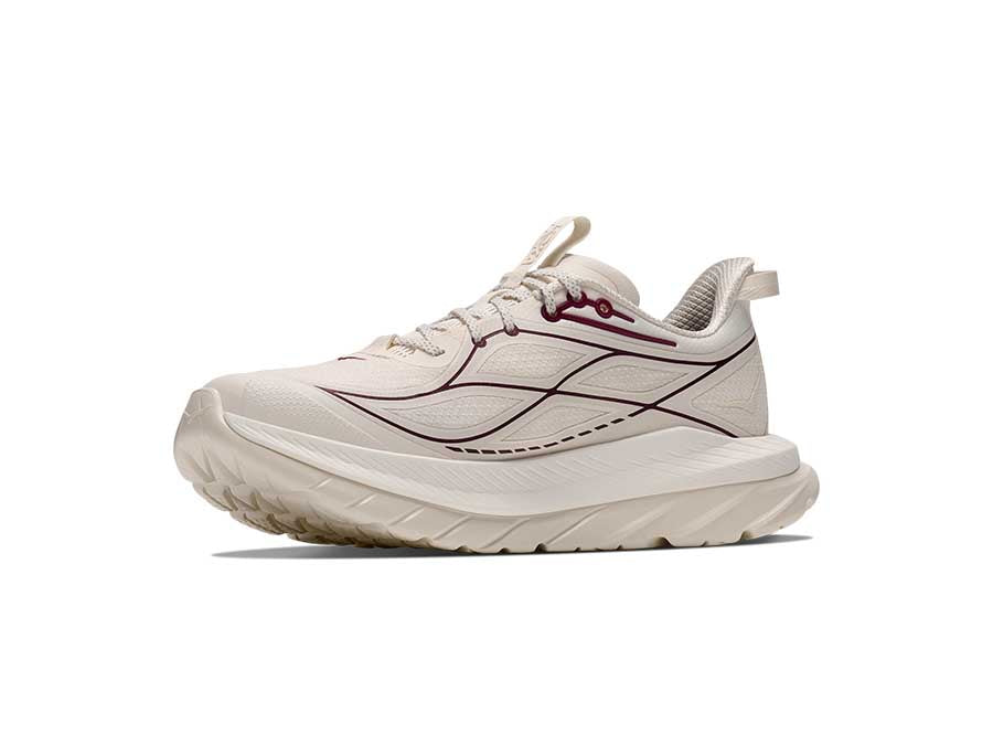 Hoka W Mach Remastered Alabaster Cherry Syrup