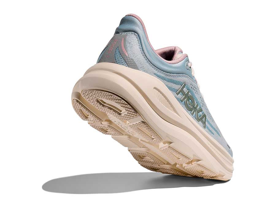 Hoka W Bondi 9 Glm Alabaster Mineral Blue
