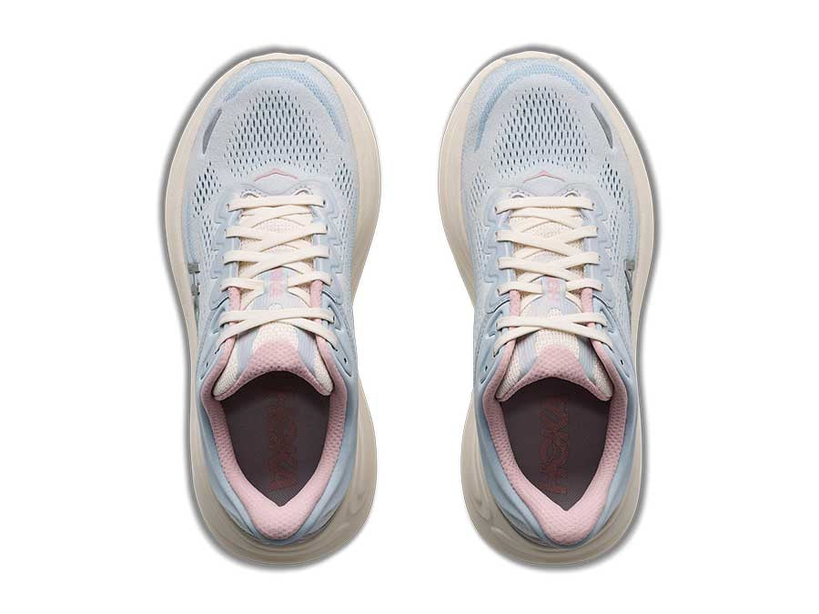 Hoka W Bondi 9 Glm Alabaster Mineral Blue
