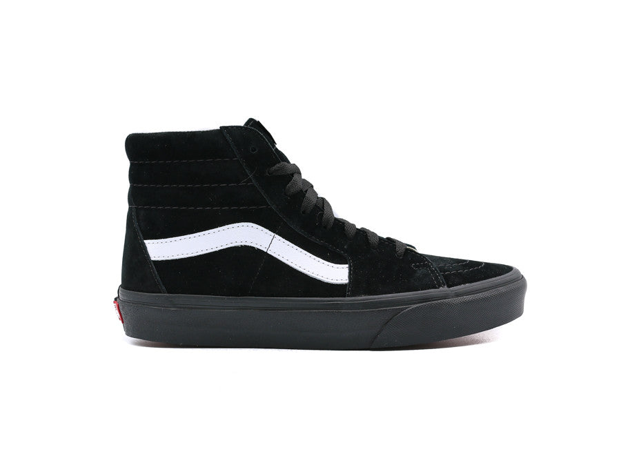 VANS SK8-HI PIG SUEDE BLACK BLACK