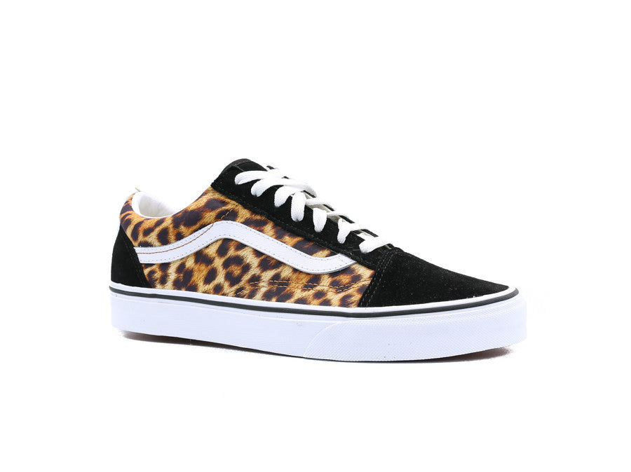 VANS OLD SKOOL LEOPARD BLACK
