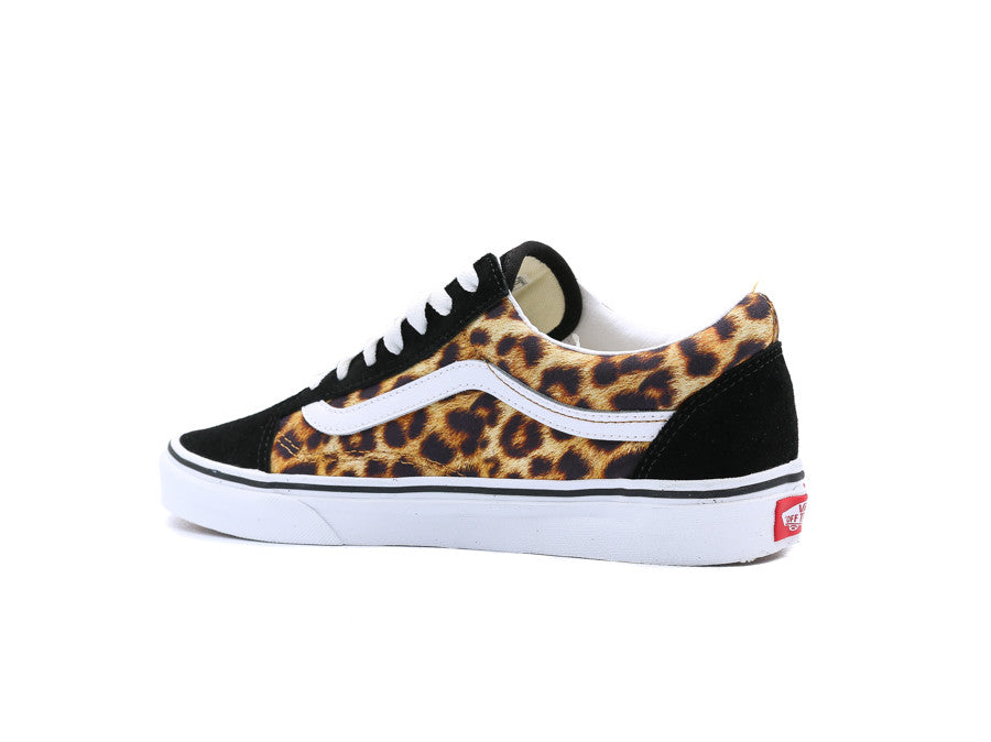 VANS OLD SKOOL LEOPARD BLACK
